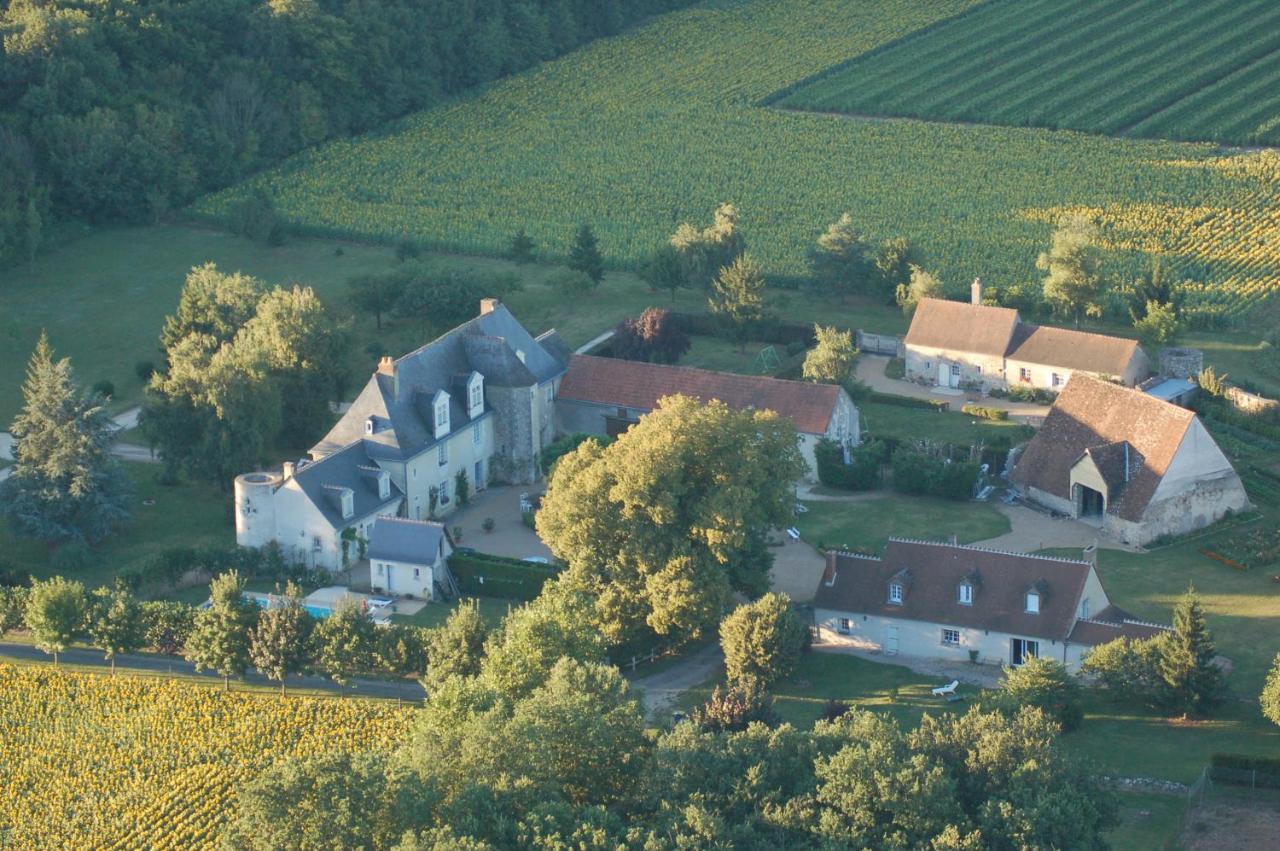 Bed and Breakfast Manoir De Chaix Truyes Экстерьер фото